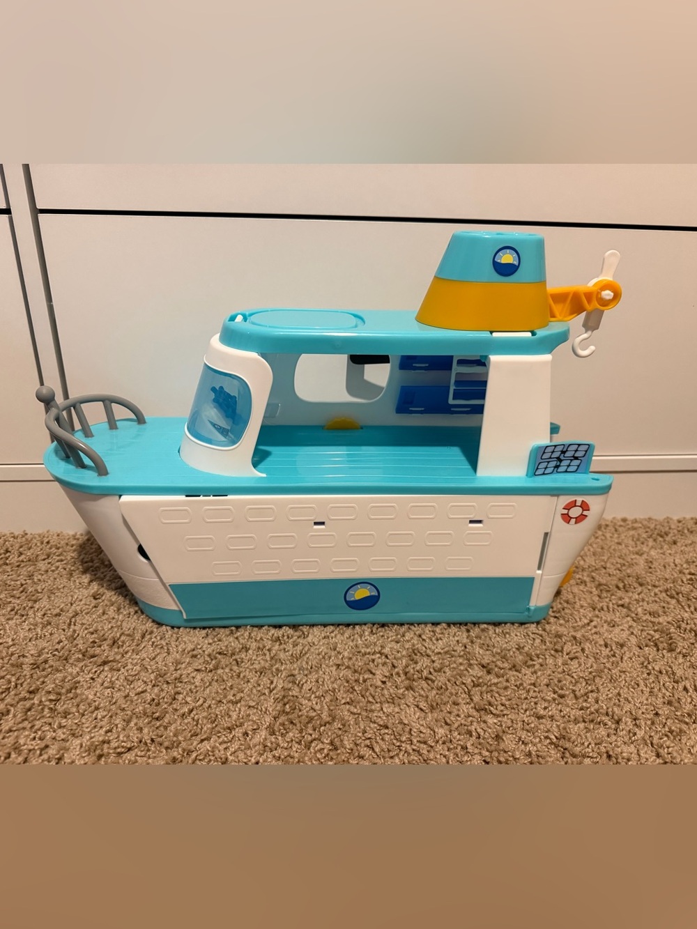 Peppa Pig Blue White and Yellow Play Boat